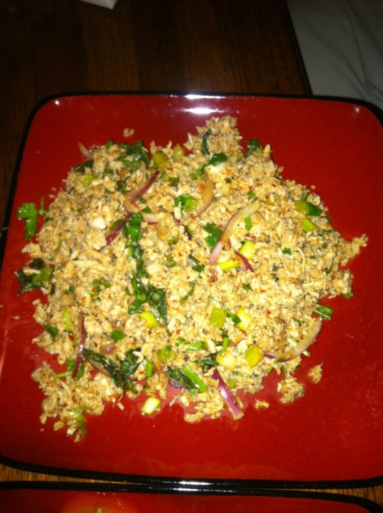 Recipe Thai Spicy Ground Chicken and Toasted Rice, 'Larb Gai' ImportFood