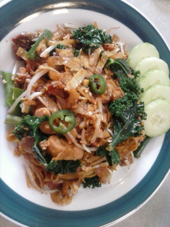 Recipe Thai StirFried Wide Rice Noodles, 'Pad Siiew' ImportFood