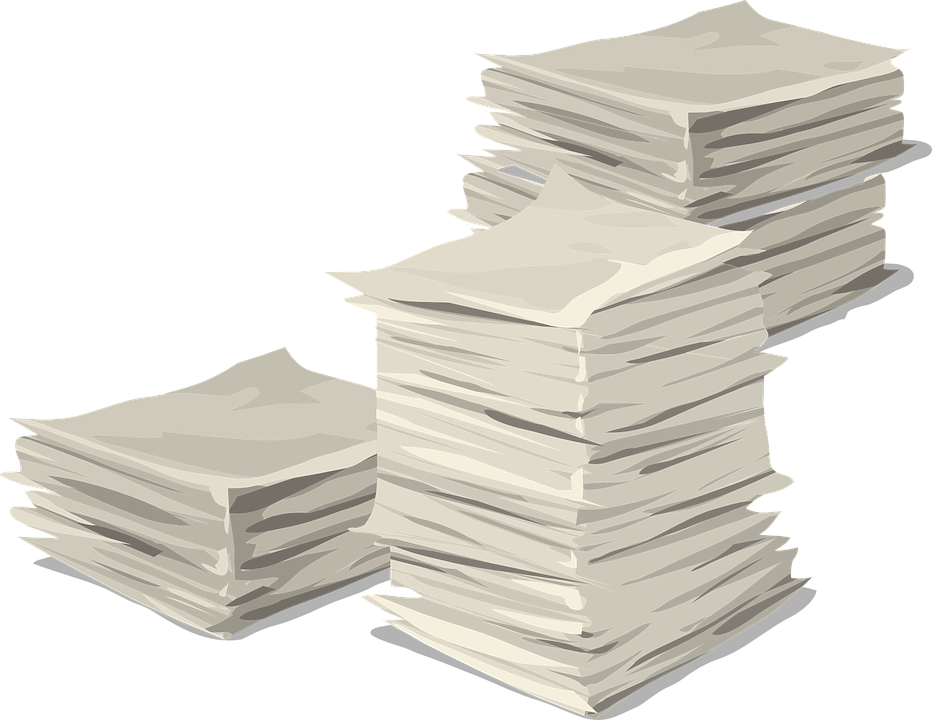 Source: https://pixabay.com/en/papers-stack-heap-documents-576385/