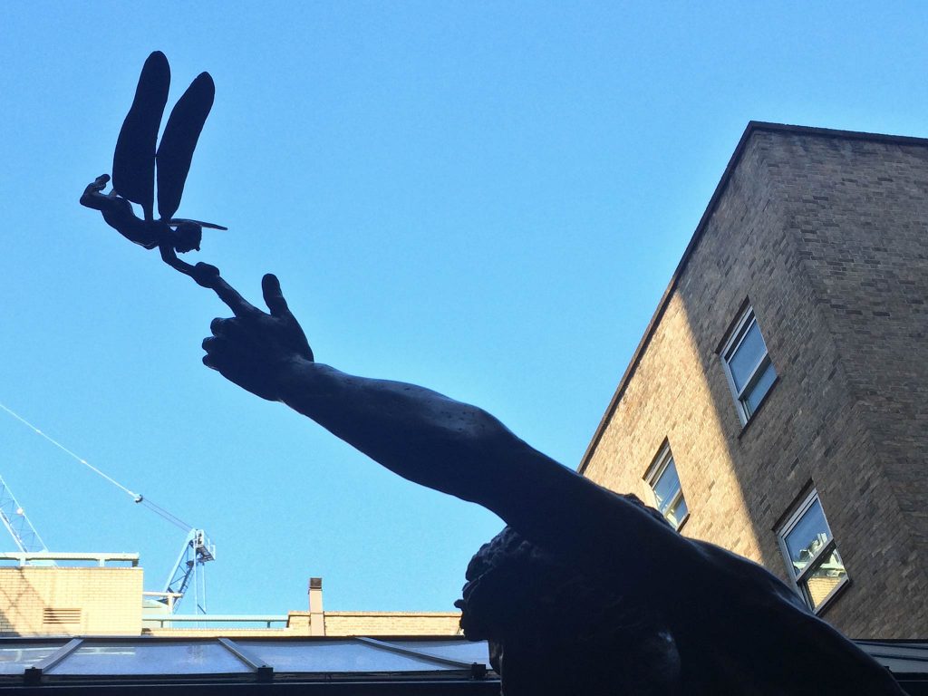 Peter Pan statue