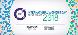 IML International Womens Day Great Debate