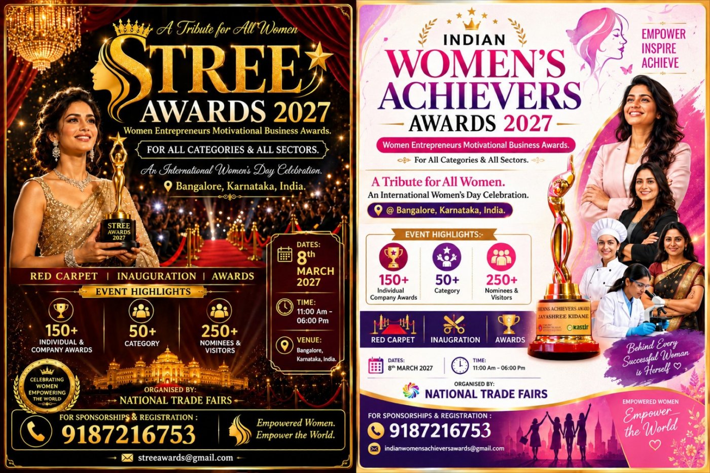 India Women's Achievers Awards 2027