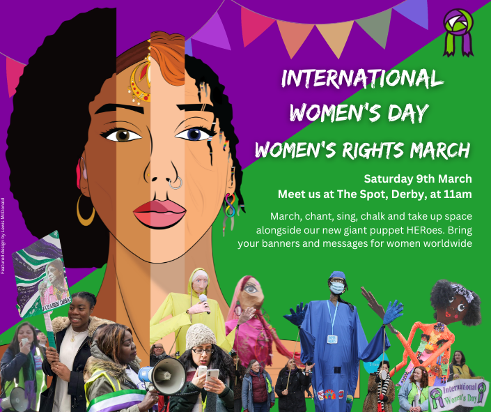 IWD Women's rights march
