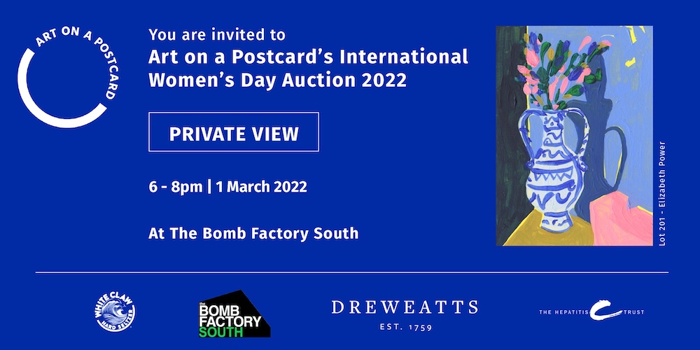 IWD Art on a Postcard International Women�s Day Auction