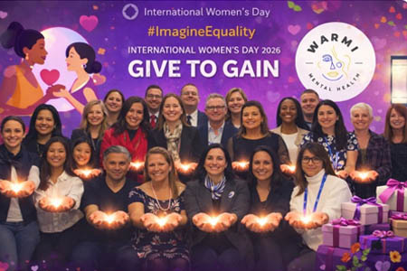 Colleagues at WARMI Mental Health