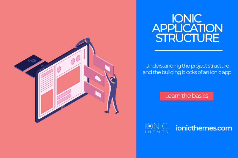 ionic application structure