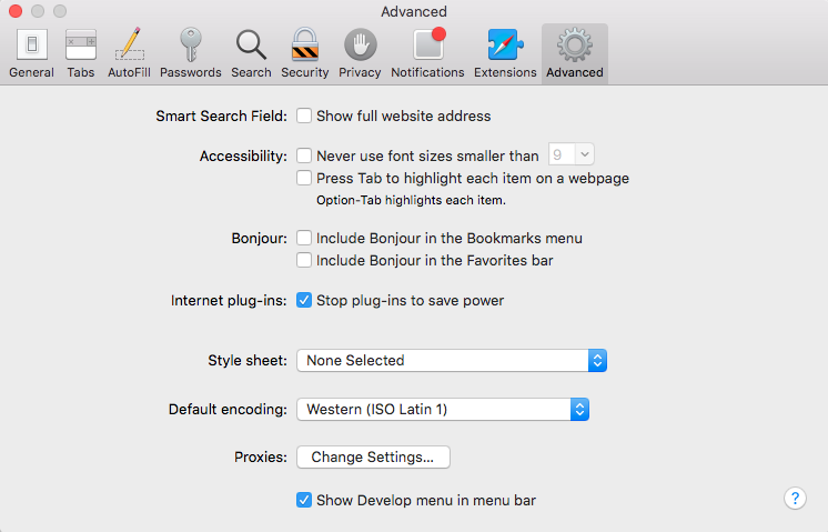 ionic debug on safari