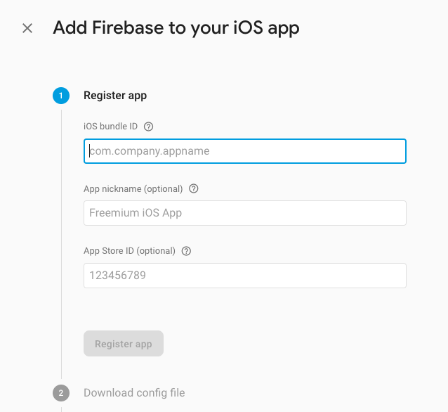 firebase iOS App firebase iOS App