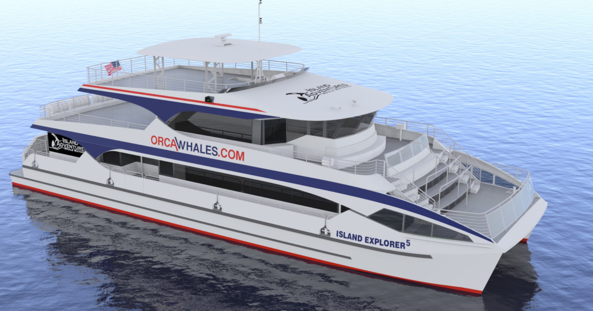 Newest, Fastest, Safest Vessel in Washington State Island Adventures