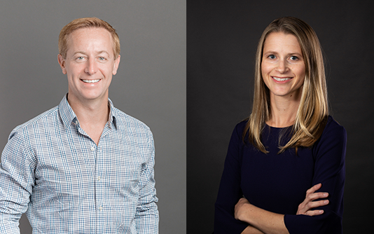 Sean Muller and Diana Boyles Headshots
