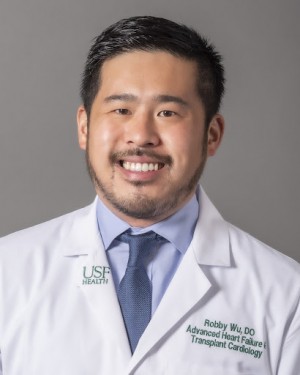Robby Wu, DO, Advanced Heart Failure Transplant Cardiologist with University of South Florida & Tampa General Hospital