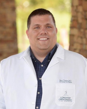 Matthew Porter, MD, a Pain Management Specialist with Longview Orthopaedic Clinic Association 