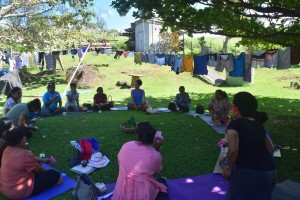Weaving Yoga into Women Empowerment Circles