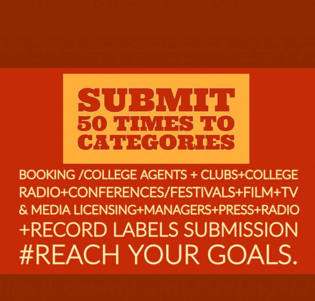 Submit Music to 50 Categories Submit Music to 50 Categories