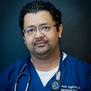 Gaurav Aggarwala, MD, FSCAI, MBA, an Interventional Cardiologist with Pulse Healthcare System