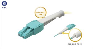 HYC Announces LC Uniboot Push-Pull Tab Connector