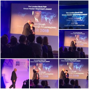 Memorable Accolade for Mr. Asoke K Ghosh.