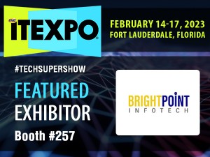 Brightpoint Infotech to Exhibit at ITEXPO Florida 2023