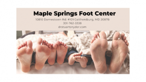 Stuart Snyder & Sara Sharma, DPM, Podiatrists with Maple Springs Foot Center, LLC