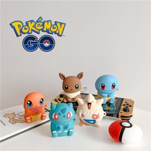 Cute Pokemon anime AirPods/AirPods Pro protective case Charmander Togepi Squirtle Bulbasaur Eevee