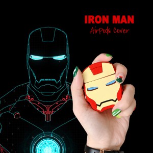 Marvel Iron Man AirPods/AirPods Pro case AirPods protective case shock proof cover