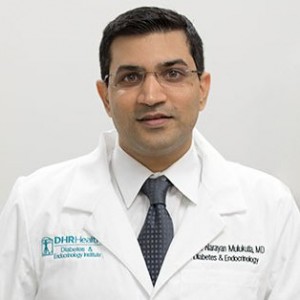 Surya Narayan Mulukutla, MD, FAAP, FACP, FACE, Endocrinologist with DHR Health Diabetes and Endocrinology Institute 
