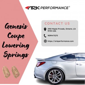 Genesis Coupe Lowering Springs - ARK Performance
