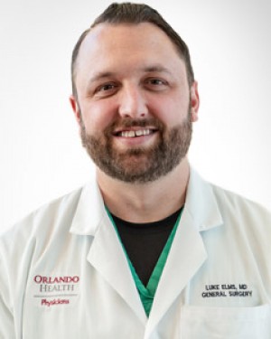 Luke M. Elms, MD, a General Surgeon with Orlando Health Medical Group Surgery