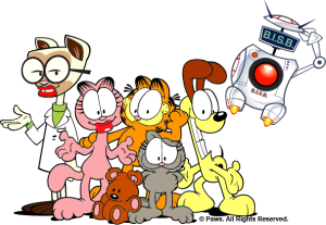 Learn about cyber safety with Garfield & friends!