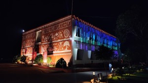 Record making Warli Art Wall Painting