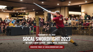SoCal Swordfight 2023 - Tournaments, Cutting Competition, Instruction, and more
