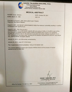 Anais Gimeno Medical Abstract