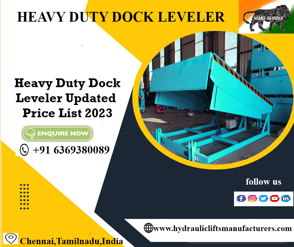 Hydraulic Scissor Lift Industrial Goods Lift Heavy Duty Dock Leveler