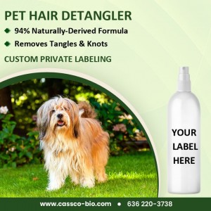 private-label pet grooming products