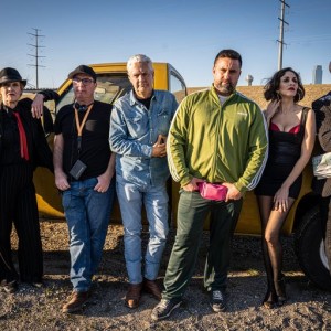 Cast of (*)hit Squad, a produced short film written by 2022 short script winner, Harry Hunsicker 