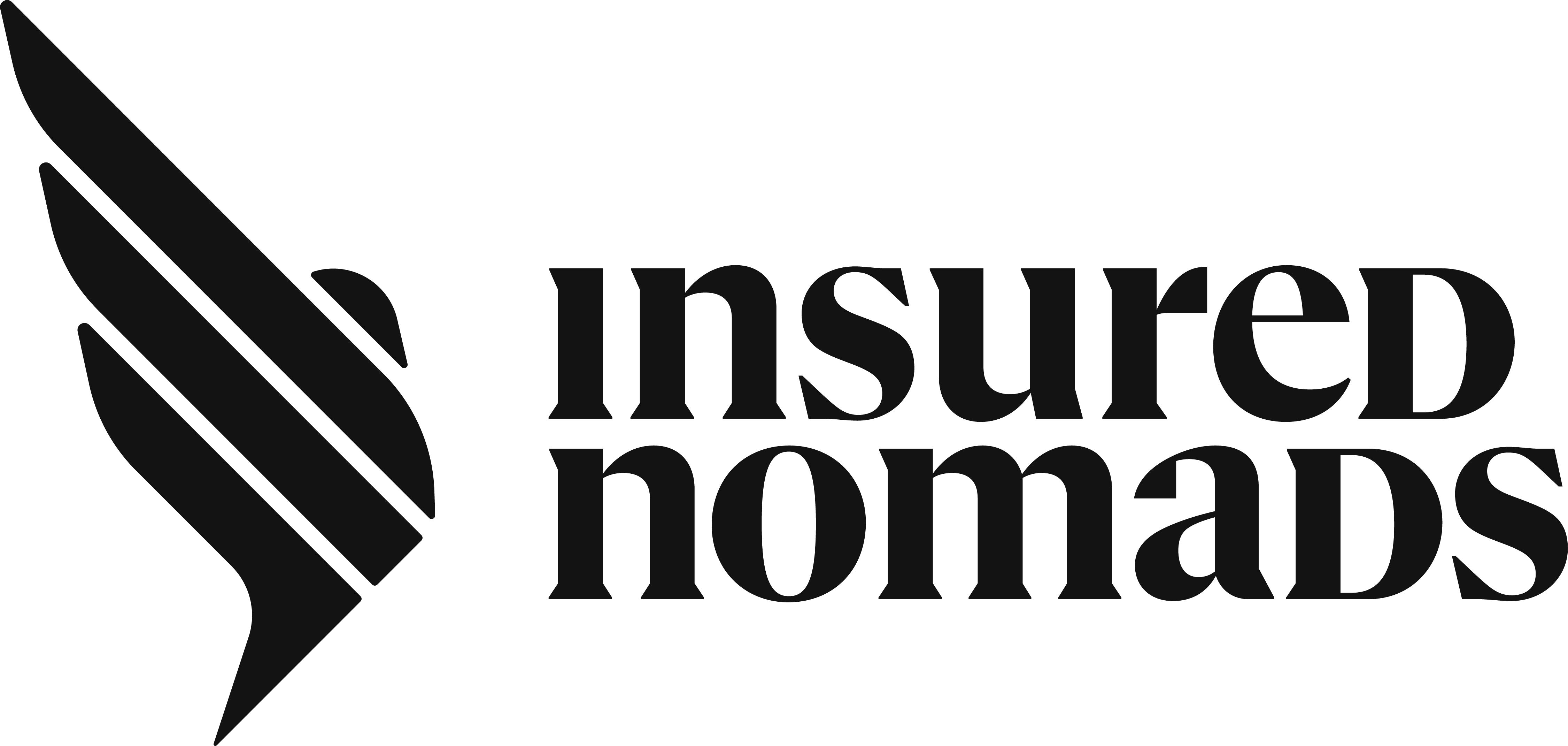 insured nomads stacked logo black CMYK