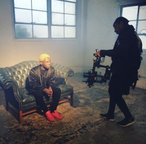 ENERGYNEVERDIESS being filmed by Director Cricket 