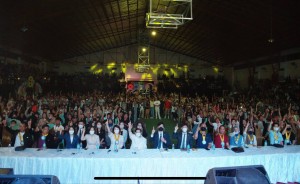 Commemorative Photo at the CSU Gymnasium
