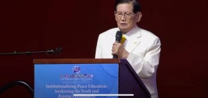 Lee Man-hee, Chairman of HWPL