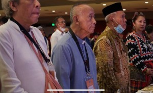 Most Rev. Antonio Ledesma with participants at the 1st National Peace Convention