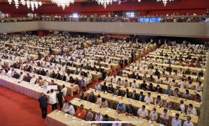 Participants at the 1st National Peace Convention PICC Reception Hall