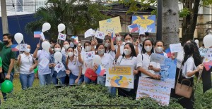 Peace Monument Attendees