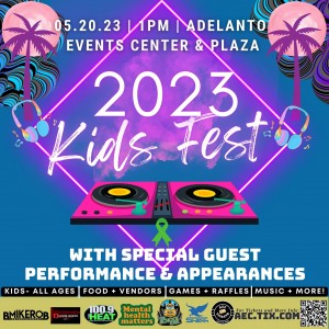 AEC Tickets and BMIKEROB presents Kids Fest 20 May 2023 at Adelanto Stadium