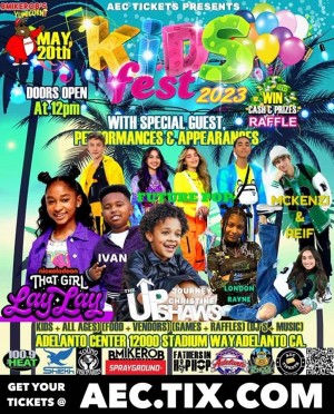 AEC Tickets and BMIKEROB presents Kids Fest 20 May 2023 at Adelanto Stadium