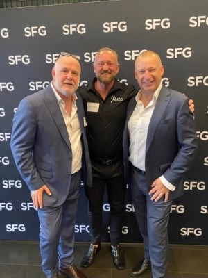 Director Peter Cole (center) at SFG PD Day