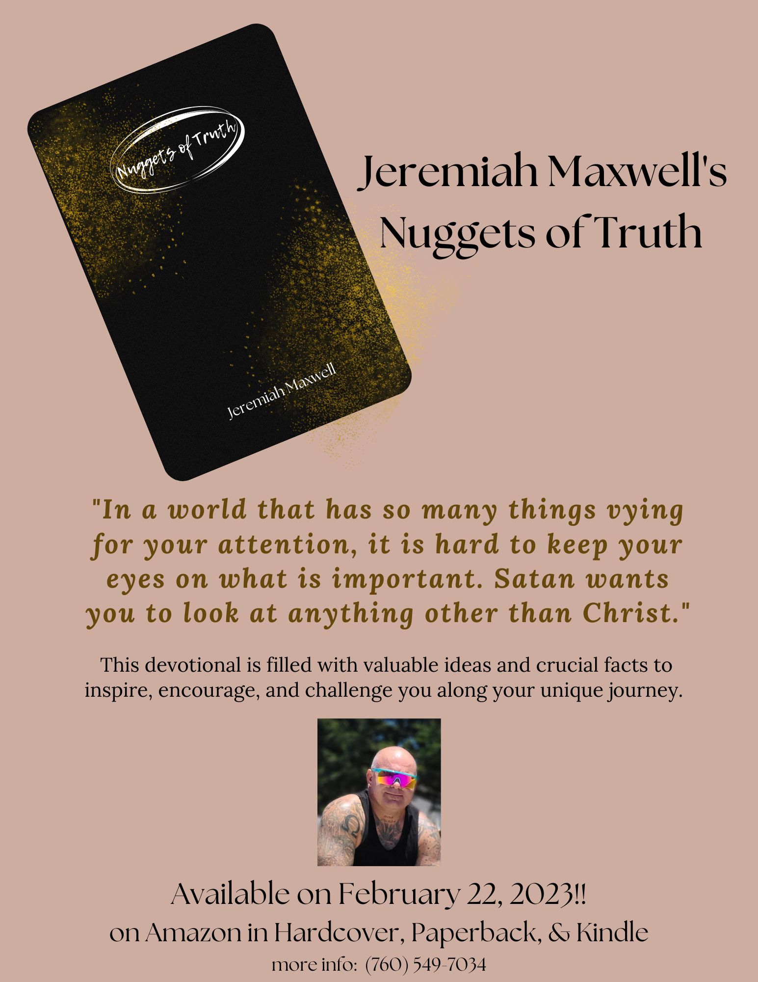 Jeremiah Maxwell, Releases His 1st Book, Nuggets of Truth IssueWire
