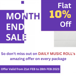 10% Discount on Month-End-Sale