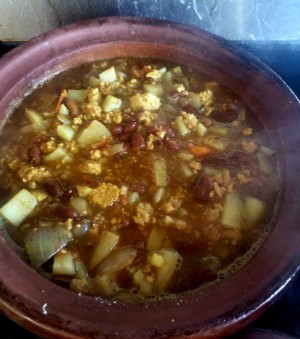 Ground Turkey Chilli in MEC