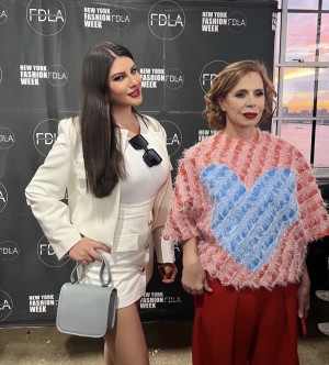 Aria Walton and Agatha Ruiz de la Prada