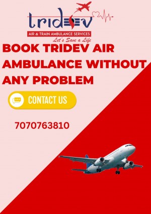 Get 365 Days Tridev Air Ambulance Services